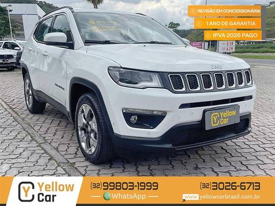 JEEP COMPASS 2.0 16V FLEX LONGITUDE AUTOMÁTICO